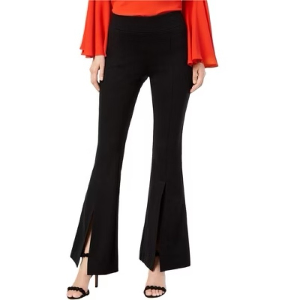 🆕 INC Bell Bottom Pants With Front Slit Size 4P